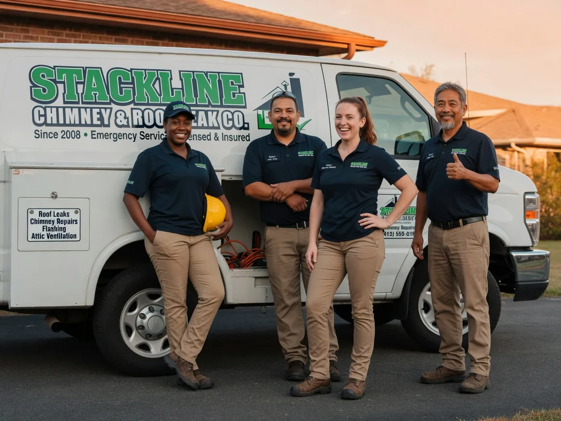Chimney flashing repair company in Callery, PA